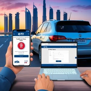 dubai police fines check