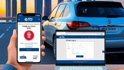 dubai police fines check