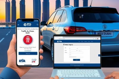 dubai police fines check