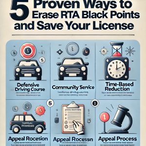 5 Proven Ways to Erase RTA Black Points and Save Your License
