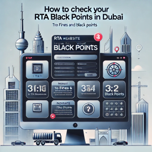 Check Your RTA Black Points in Dubai